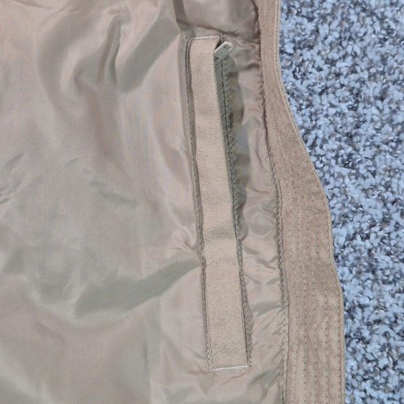 L. L. Bean Womens Goose Down Parka Puffer Sherpa Collar Medium Reg Zip Jacket - Picture 9 of 12